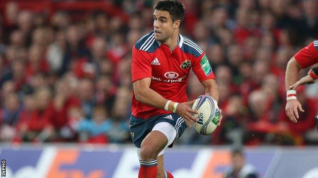 Munster scrum-half Conor Murray is cited for incident during Pro12 win over Glasgow