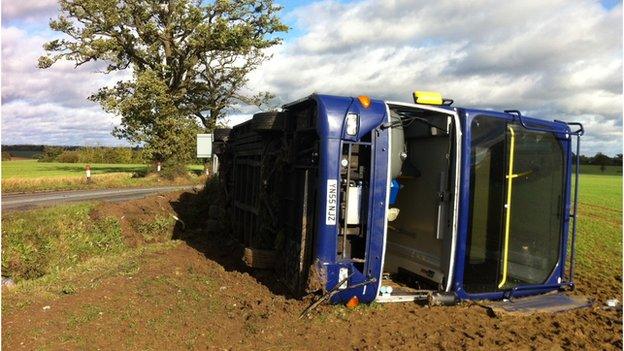 Bus in Suffolk