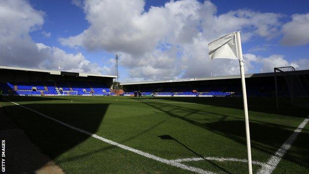 Prenton Park, home of Tranmere Rovers