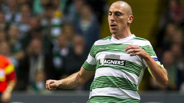 Celtic captain Scott Brown