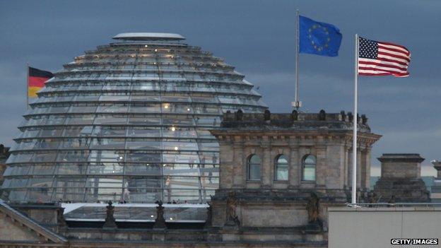 US embassy in Berlin