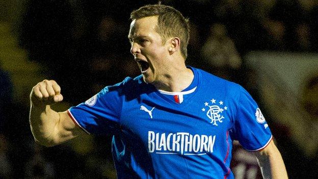 Rangers scorer Jon Daly