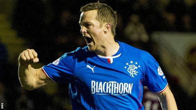 Rangers scorer Jon Daly