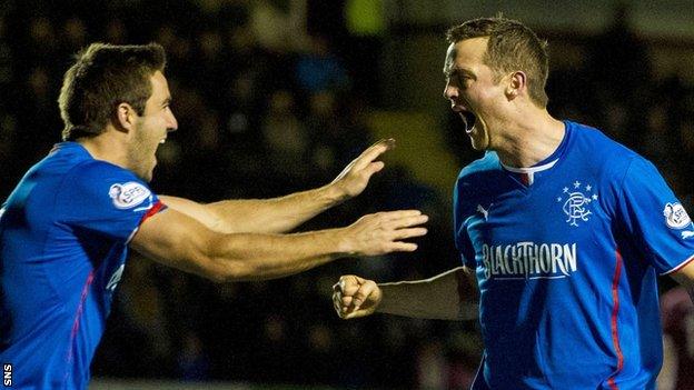 Andy Little and Jon Daly celebrate