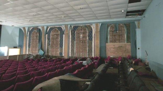 Inside Bradford Odeon