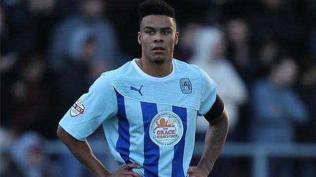 Coventry full-back Jordan Willis