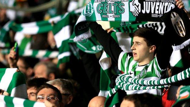 Celtic Park crowd