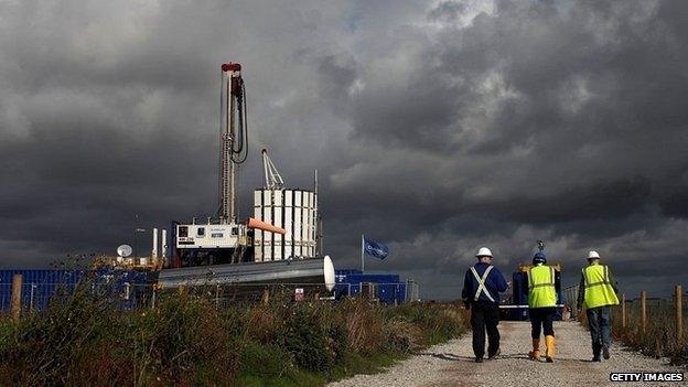 Cuadrilla shale fracking facility