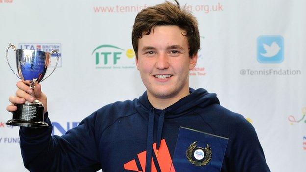 British wheelchair tennis player Gordon Reid