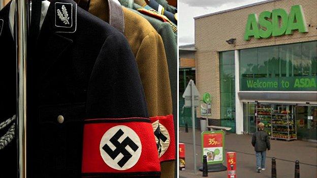 Nazi uniform / Cambridge Asda