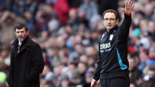 Roy Keane and Martin O'Neill