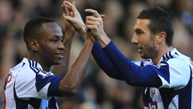 Saido Berahino scores for West Brom