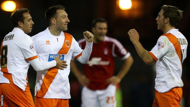 Blackpool celebrate