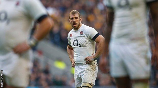 England captain Chris Robshaw