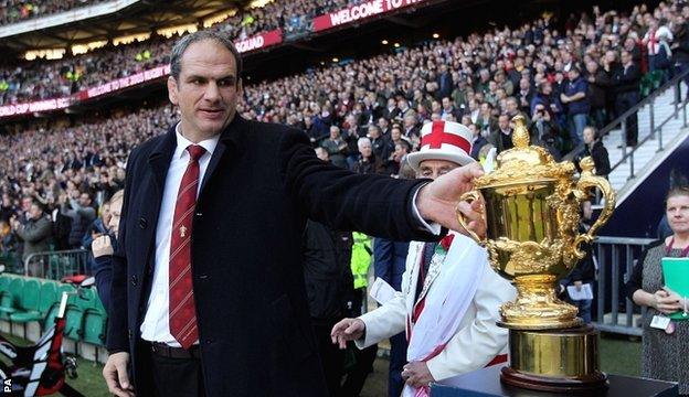 England's 2003 captain Martin Johnson