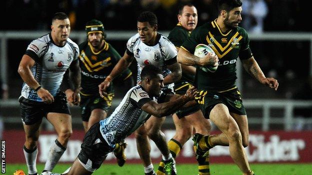 Australia v Fiji