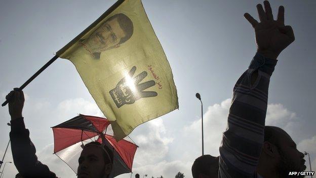 Egypt protesters
