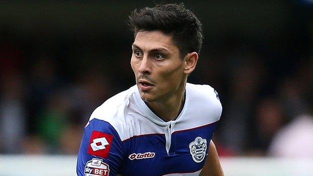 QPR midfielder Alejandro Faurlin