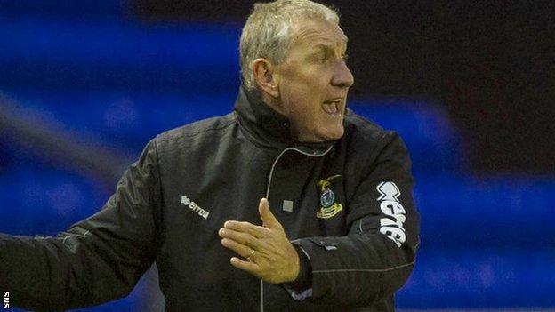 Inverness Caledonian Thistle manager Terry Butcher