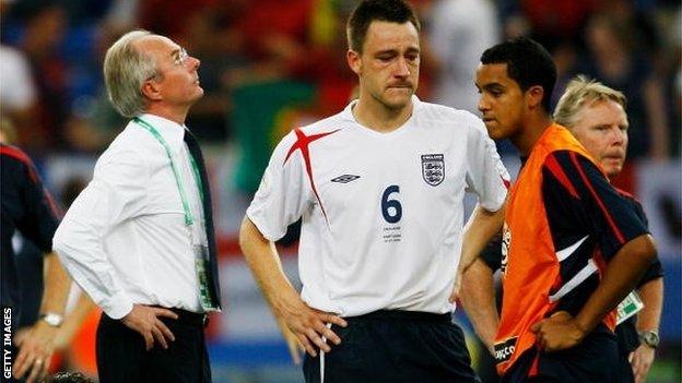 Sven-Goran Eriksson and John Terry