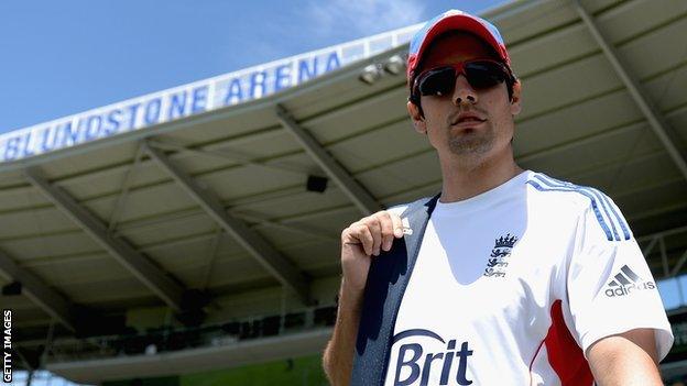 England captain Alastair Cook