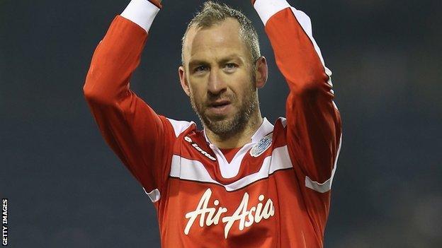 QPR midfielder Shaun Derry