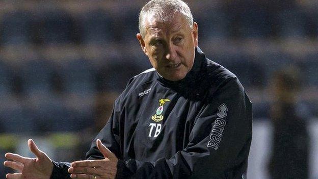 Inverness CT manager Terry Butcher