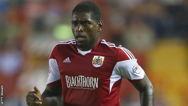 Bristol City striker Jay Emmanuel-Thomas