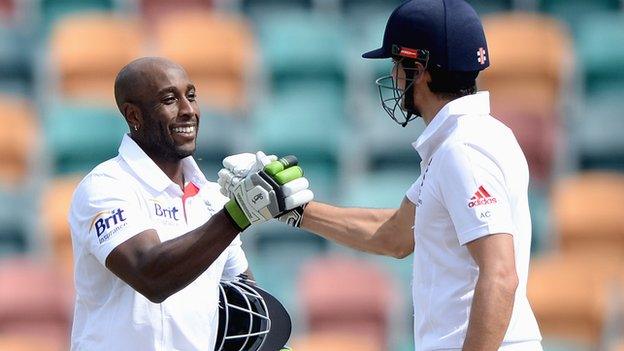 Michael Carberry and Alastair Cook