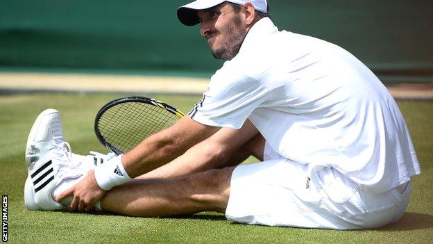 Viktor Troicki at Wimbledon