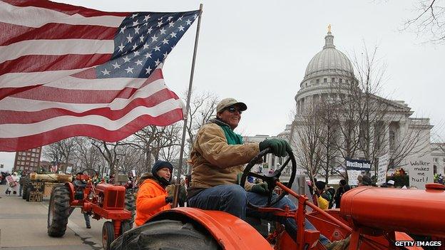 Tractor farmer