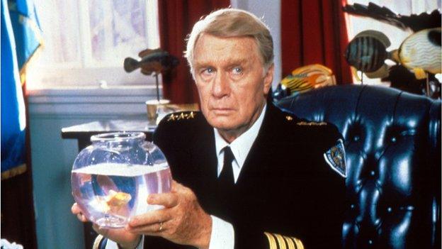 George Gaynes as Commandant Eric Lassard in the Police Academy series