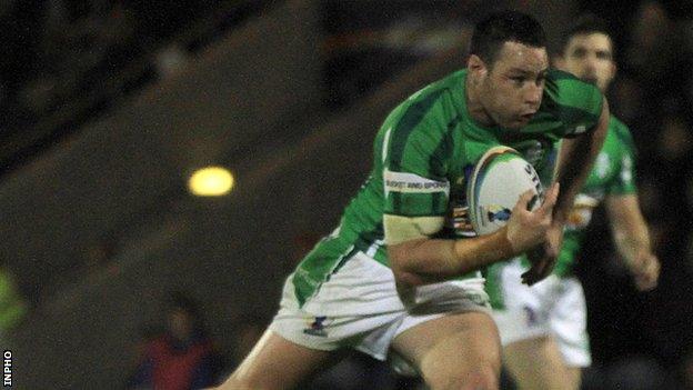 Ireland prop Brett White