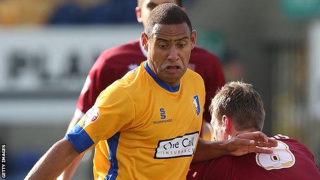 Mansfield Town's Ben Hutchinson