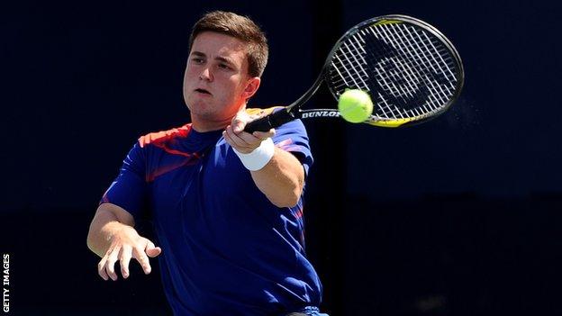 British wheelchair tennis player Gordon Reid