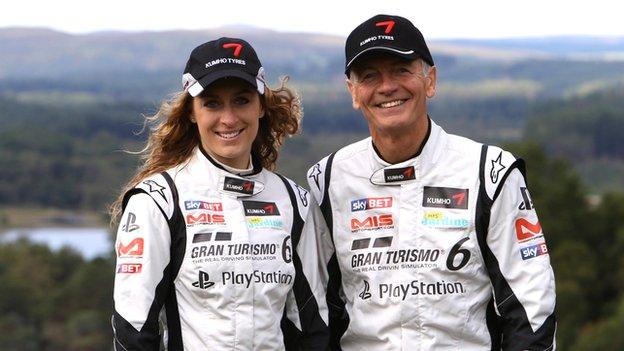 Amy Williams and Tony Jardine