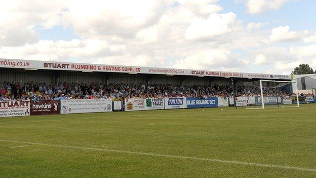 Liberty Way, home of Nuneaton Town