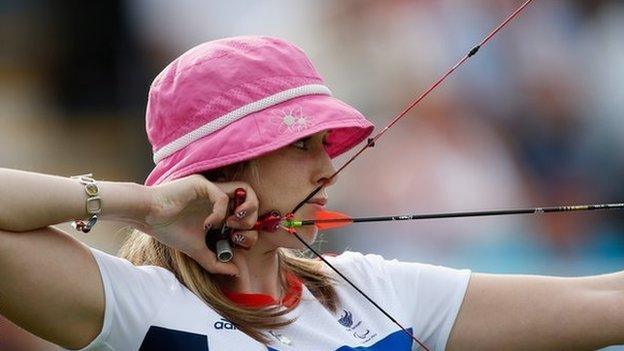 GB archer Danielle Brown