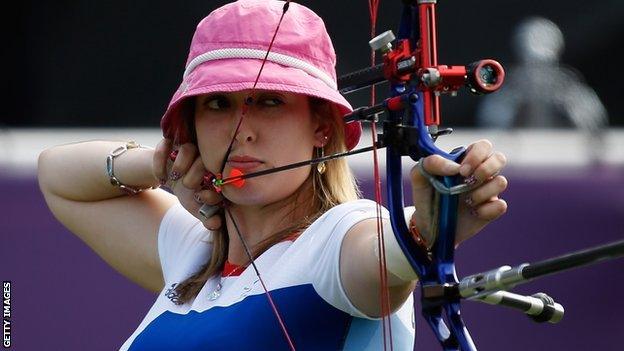 GB archer Danielle Brown