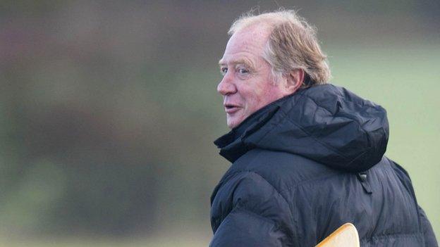 Hibs caretaker Jimmy Nicholl