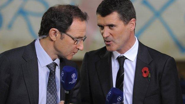 Martin O'Neill & Roy Keane