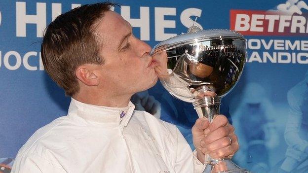 Champion jockey Richard Hughes