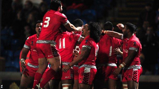 Tonga v Italy