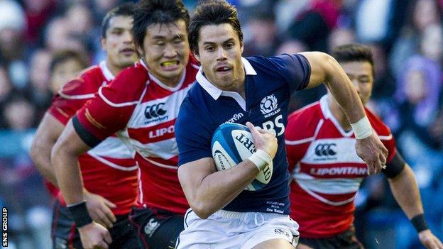 Scotland beat Japan 42-17 at Murrayfield