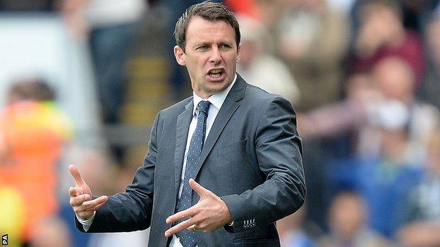 Bolton Wanderers manager Dougie Freedman