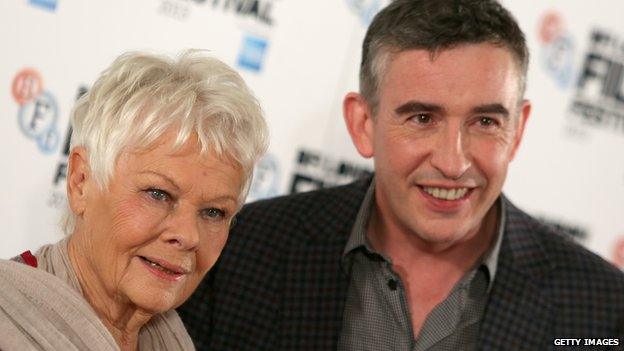 Judi Dench and Steve Coogan