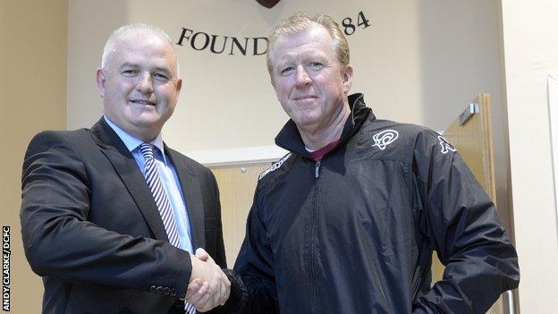 Chris Evans with Steve McClaren