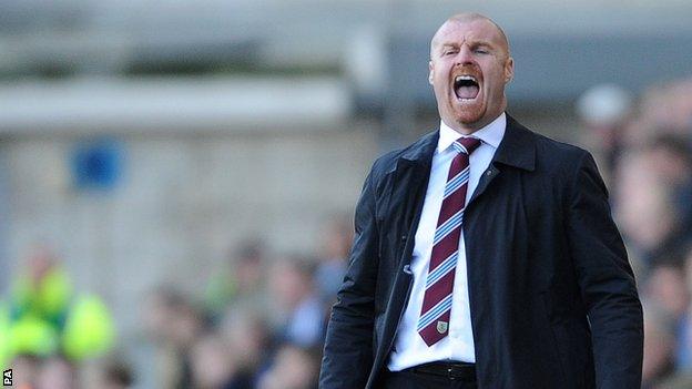 Burnley manager Sean Dyche