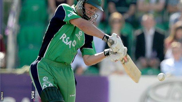 William Porterfield starred in Ireland's win over the Netherlands