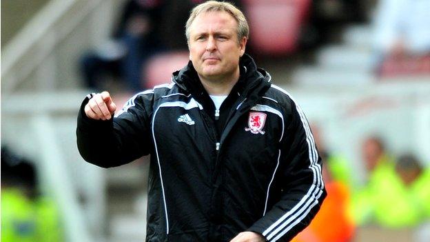 Middlesbrough caretaker manager Mark Venus